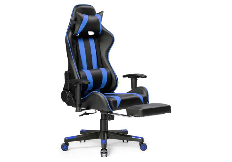 Офисное кресло Corvet black / blue (54x60x125). 