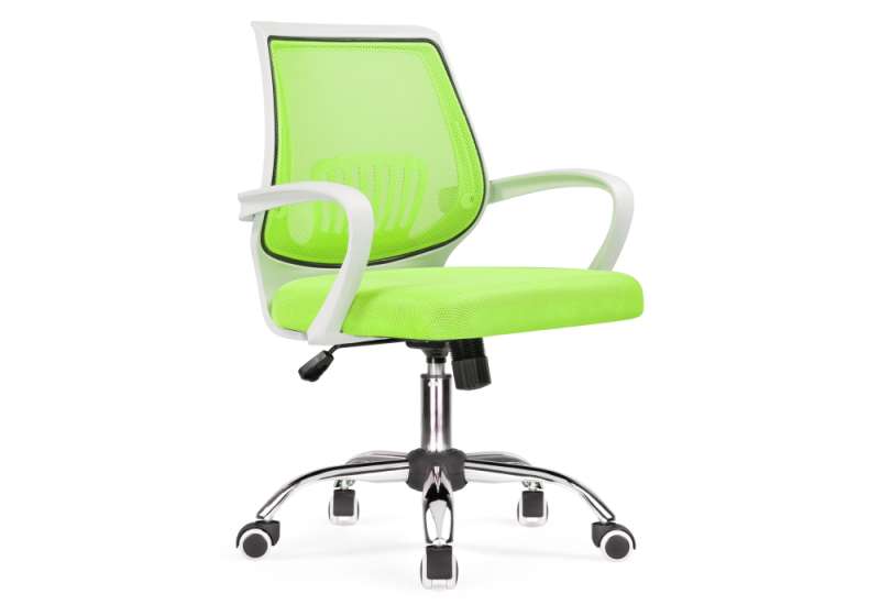 Компьютерное кресло Ergoplus green / white (61x55x84). 