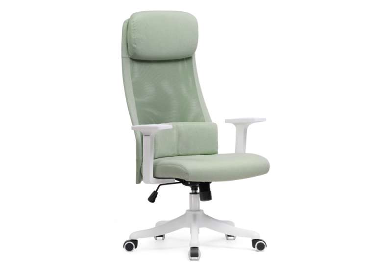 Компьютерное кресло Salta light green / white (65x65x110). 