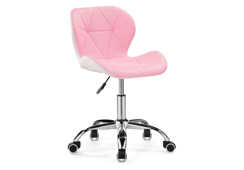 Офисное кресло Trizor whitе / pink (53x53x69). 