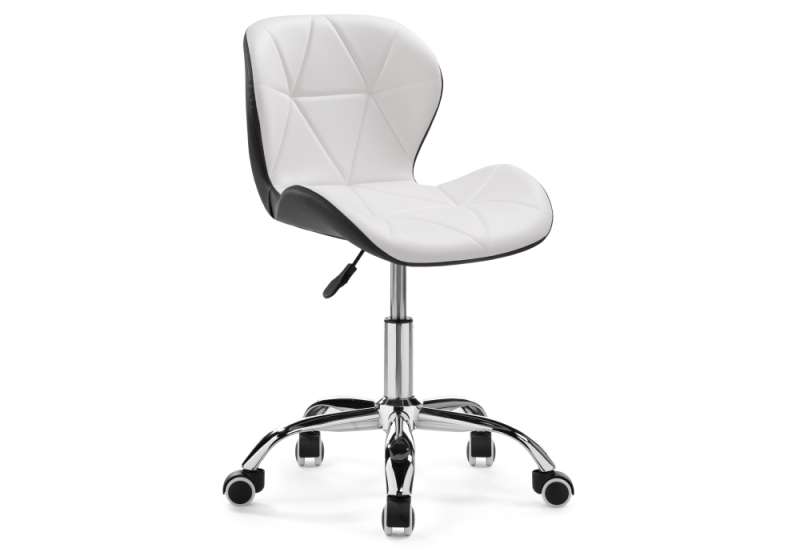 Офисное кресло Trizor white / black (53x53x69). 