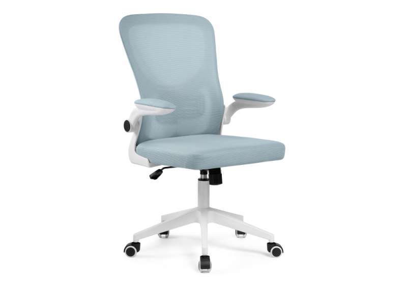 Офисное кресло Konfi blue / white (60x66x102). 