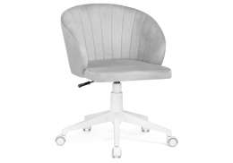 Офисное кресло Пард confetti silver серый / белый (59x60x78)