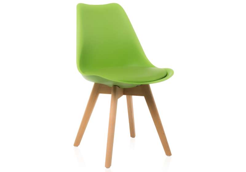 Пластиковый стул Bonuss green (49x57x82). 