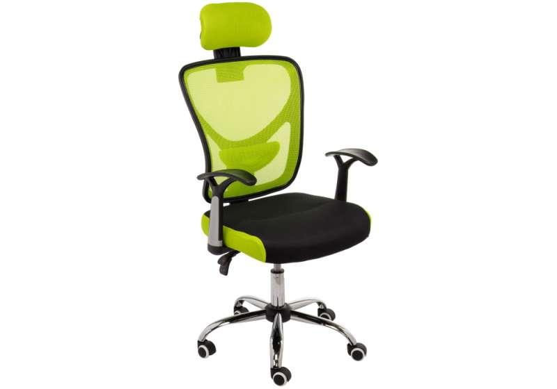Компьютерное кресло Lody 1 светло-зеленое / черное (60x68x113). 