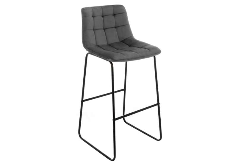 Барный стул Stil серый (48x49x104). 
