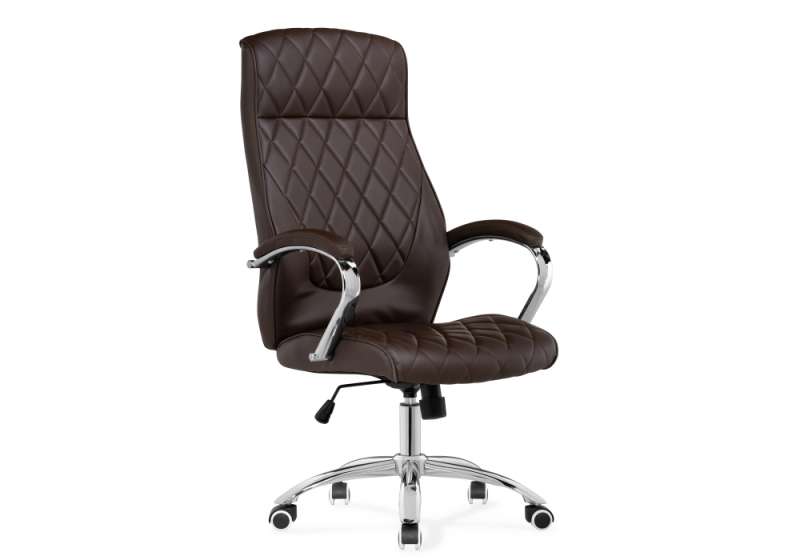 Компьютерное кресло Monte темно-коричневое (67x75x129). 