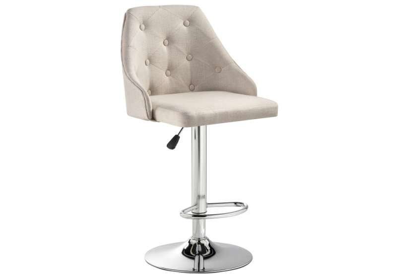 Барный стул Laguna cream fabric (52x48x96). 