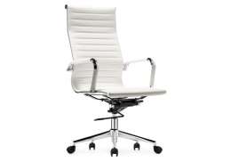 Офисное кресло Reus экокожа white (54x60x108)