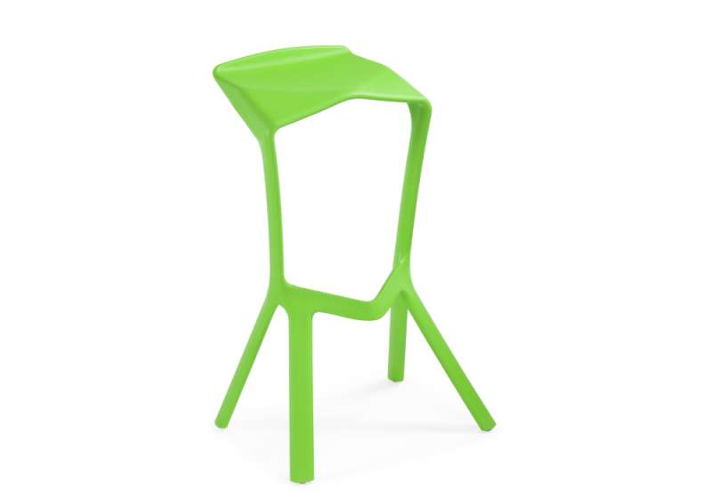 Барный стул Mega green (50x43x80). 