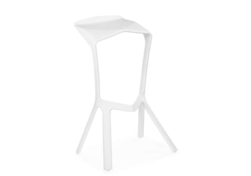 Барный стул Барный стул Mega white (50x43x80). 