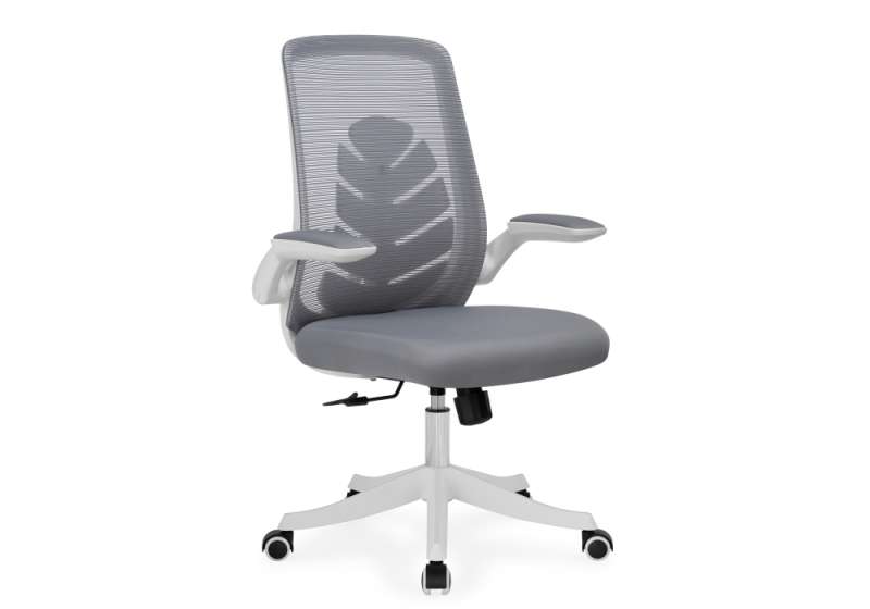Компьютерное кресло Jimi gray / white (68x59x100). 