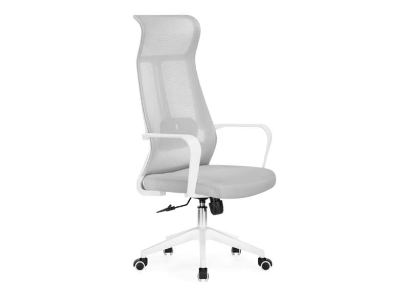 Компьютерное кресло Tilda light gray / white (65x60x118). 