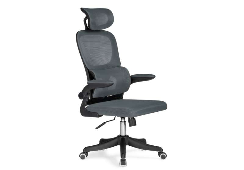 Компьютерное кресло Sprut dark gray (64x67x117). 