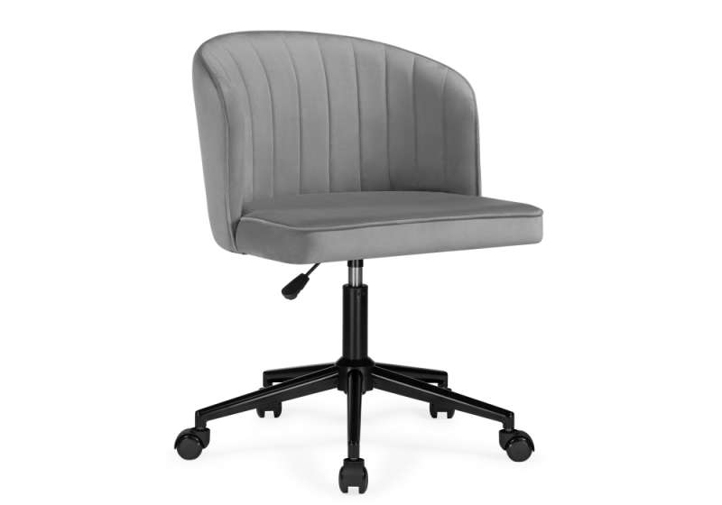 Офисное кресло Дэни темно-серый / черный (62x62x80). 