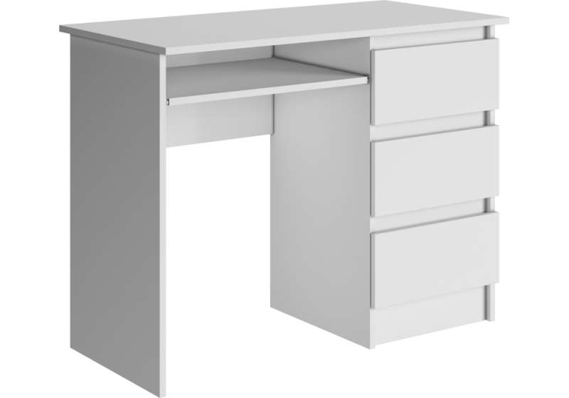 Компьютерный стол Косео белый (50x77). 