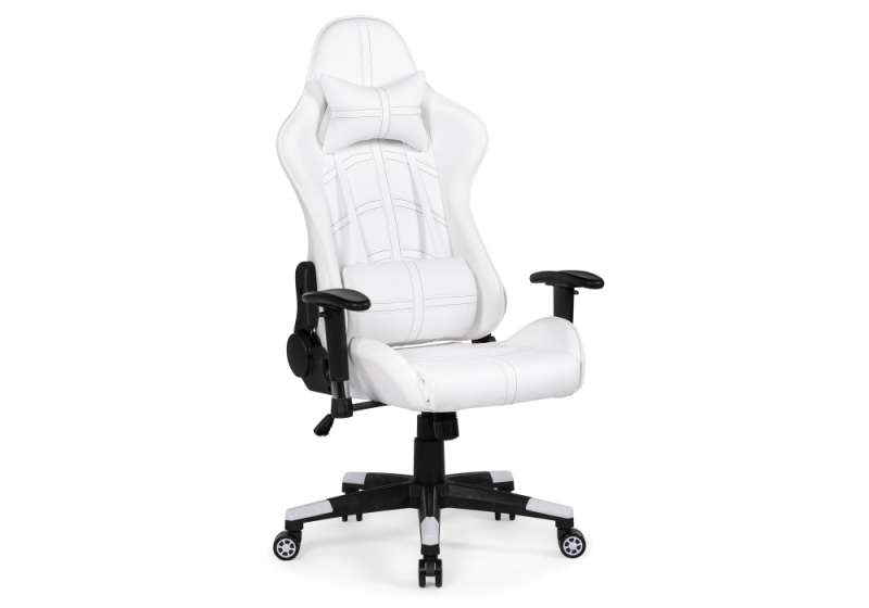 Компьютерное кресло Blanc white / black (68x66x125). 
