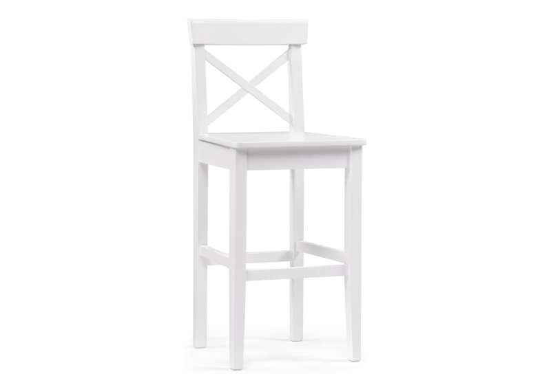 Барный стул Алзе белый (40x45x97). 