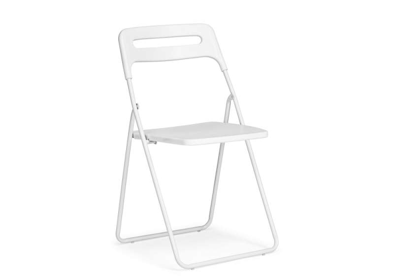 Пластиковый стул Fold складной white (43x46x81). 