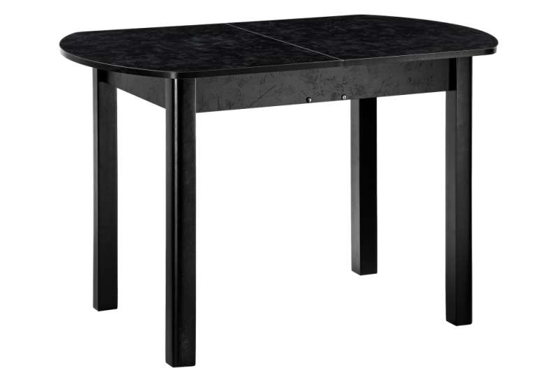 Стол деревянный Гюрен лофт черный / черный (70x74). 