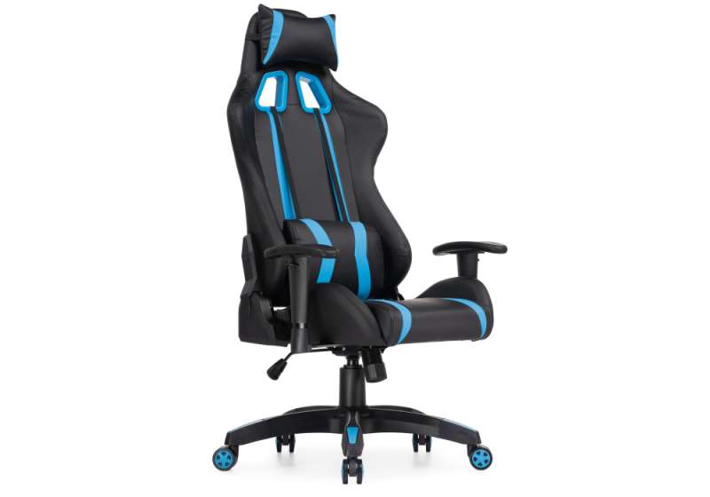 Компьютерное кресло Blok light blue / black (67x54x126). 