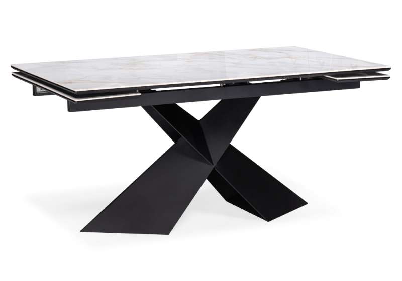 Керамический стол Хасселвуд 160(220)х90х77 carla larkin / черный (90x77). 